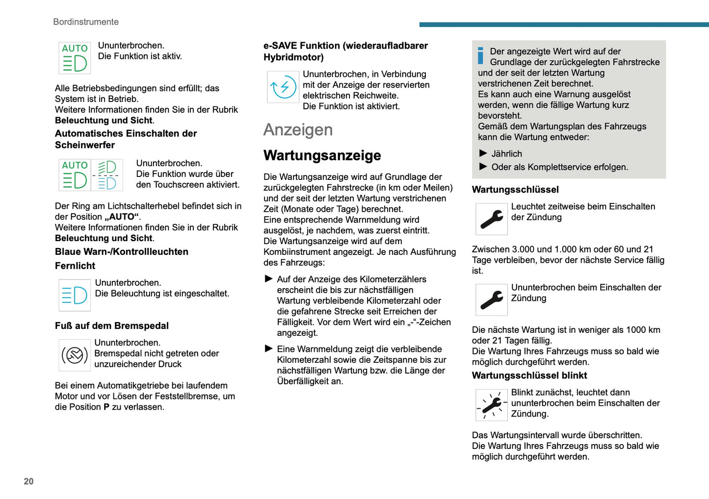 2024-2026 Peugeot 408/e-408 Bedienungsanleitung | Deutsch