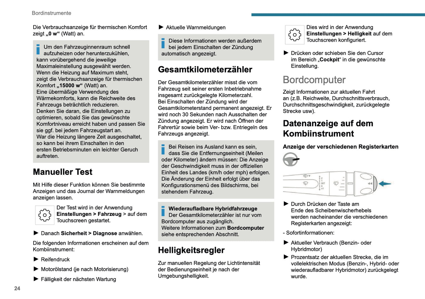2024-2026 Peugeot 408/e-408 Bedienungsanleitung | Deutsch