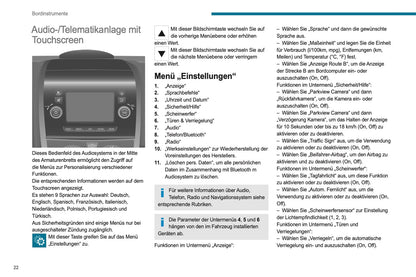 2021-2024 Peugeot Boxer Owner's Manual | German