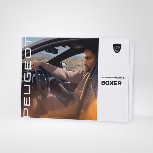 2024-2025 Peugeot Boxer Bedienungsanleitung | Deutsch