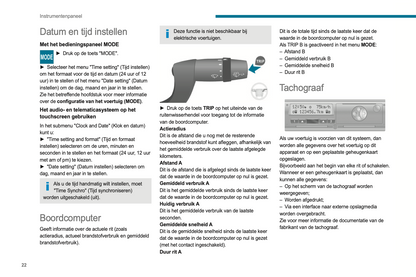 2021-2024 Peugeot Boxer/e-Boxer Bedienungsanleitung | Niederländisch