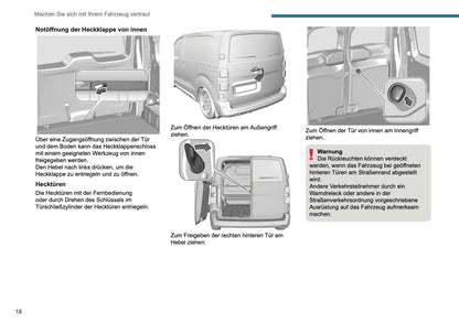 2025 Peugeot Expert/Traveller Owner's Manual | German