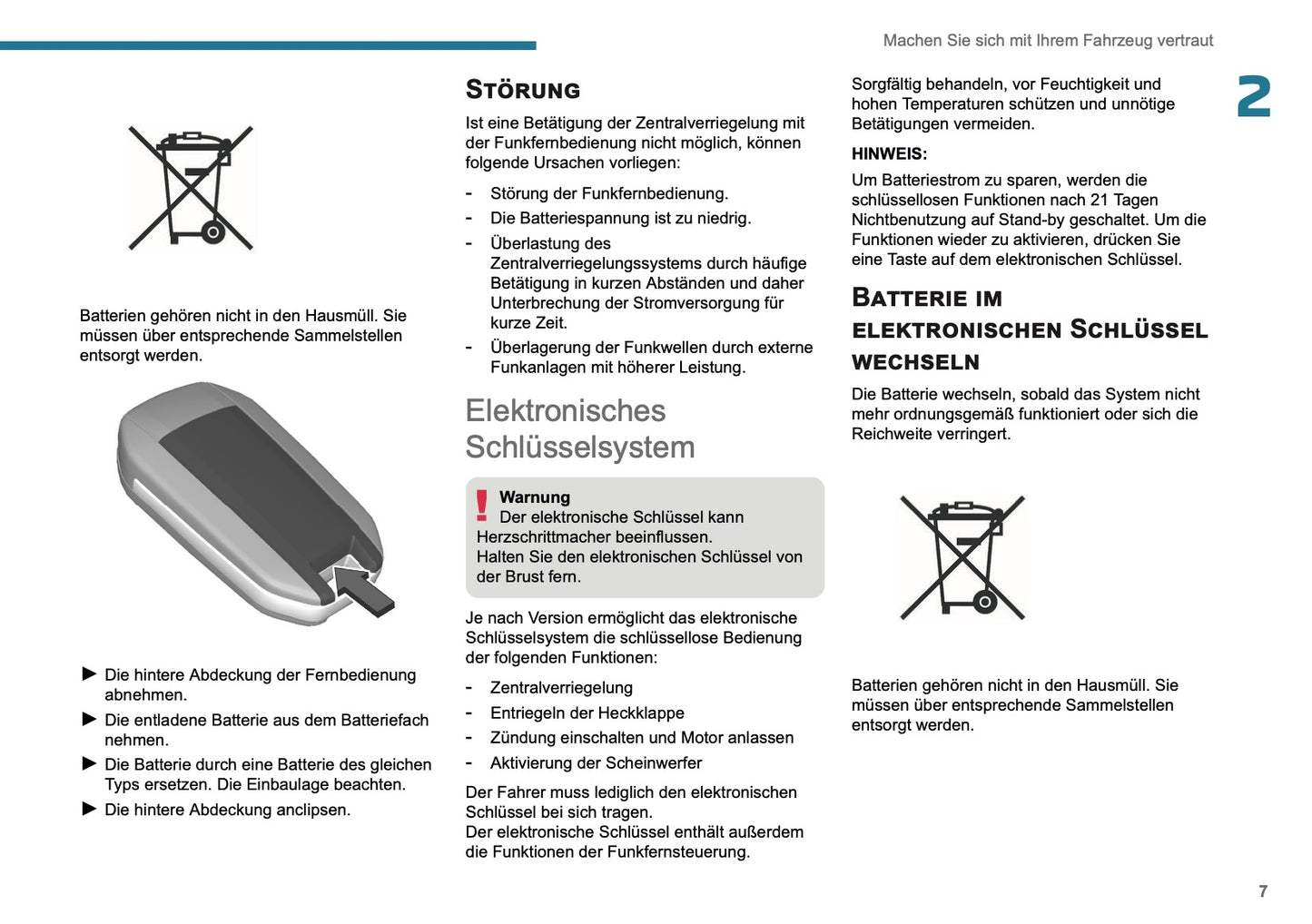 2025 Peugeot Expert/Traveller Owner's Manual | German