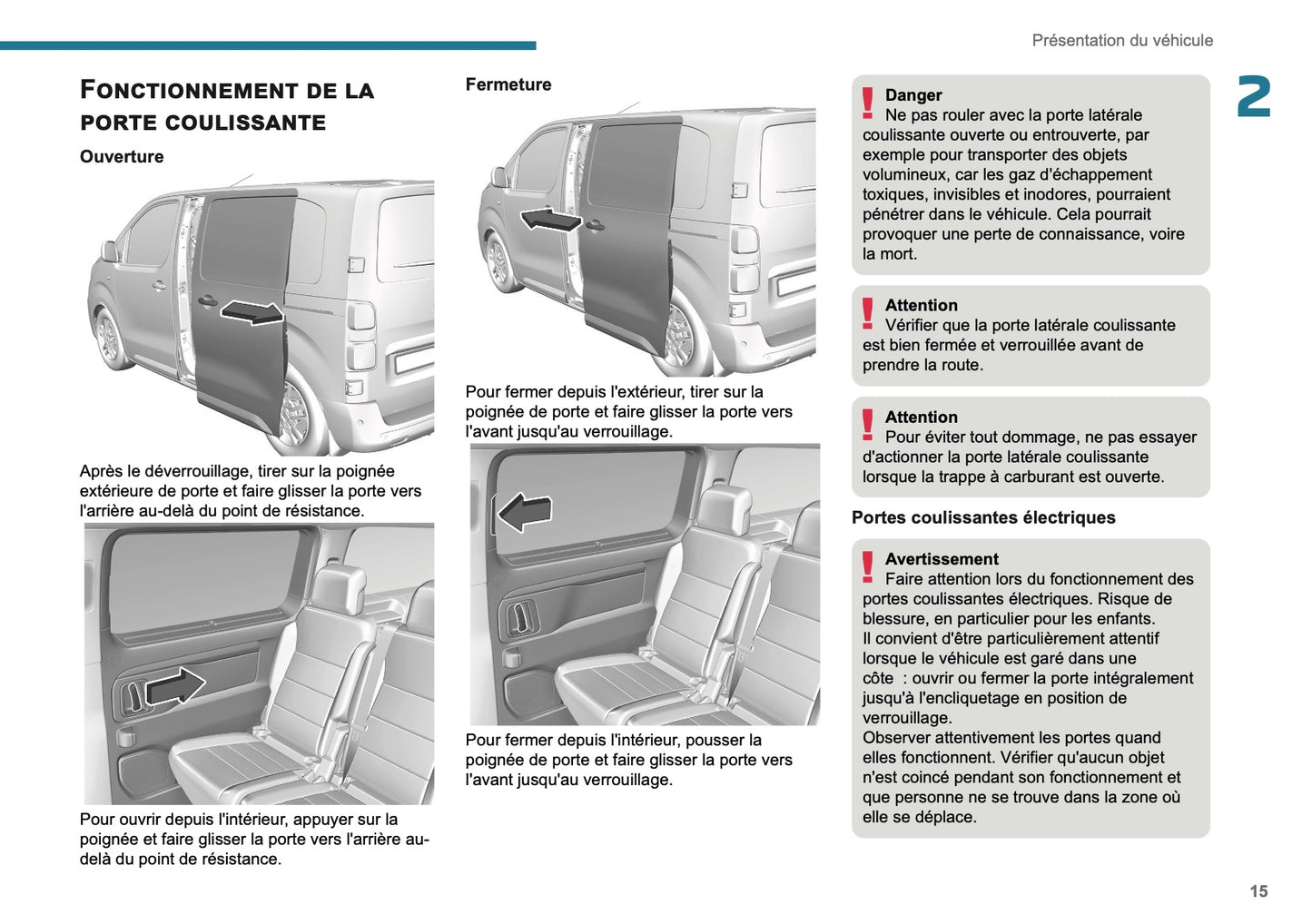 2025 Peugeot Expert/Traveller Owner's Manual | French