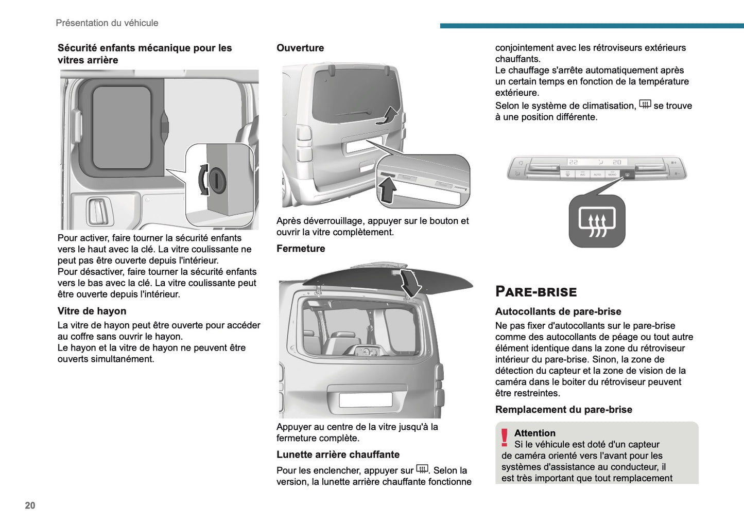 2025 Peugeot Expert/Traveller Owner's Manual | French