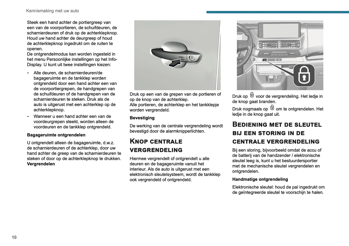 2025 Peugeot Expert/Traveller Owner's Manual | Dutch