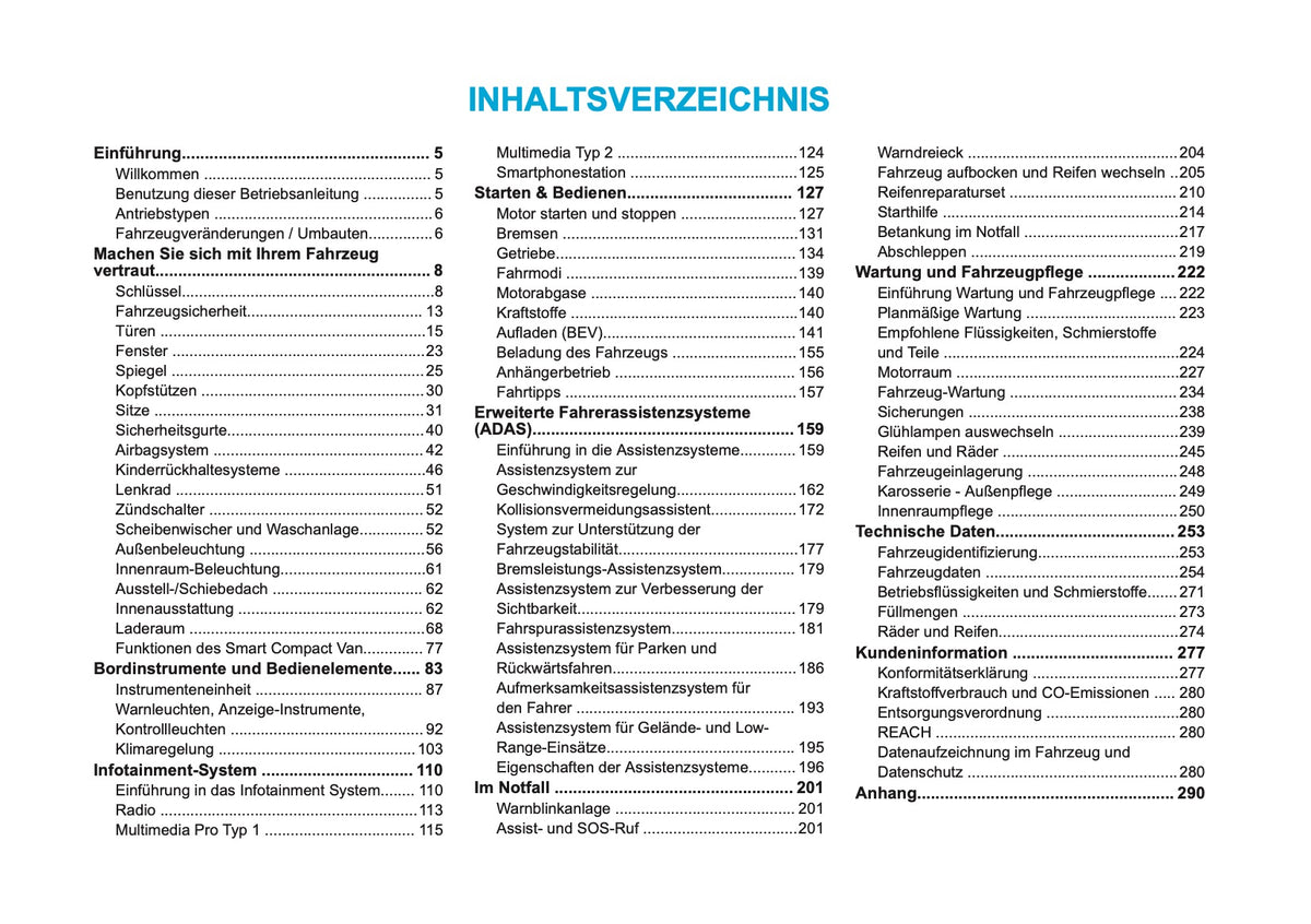 2026 Peugeot Rifter/Partner Owner's Manual | German