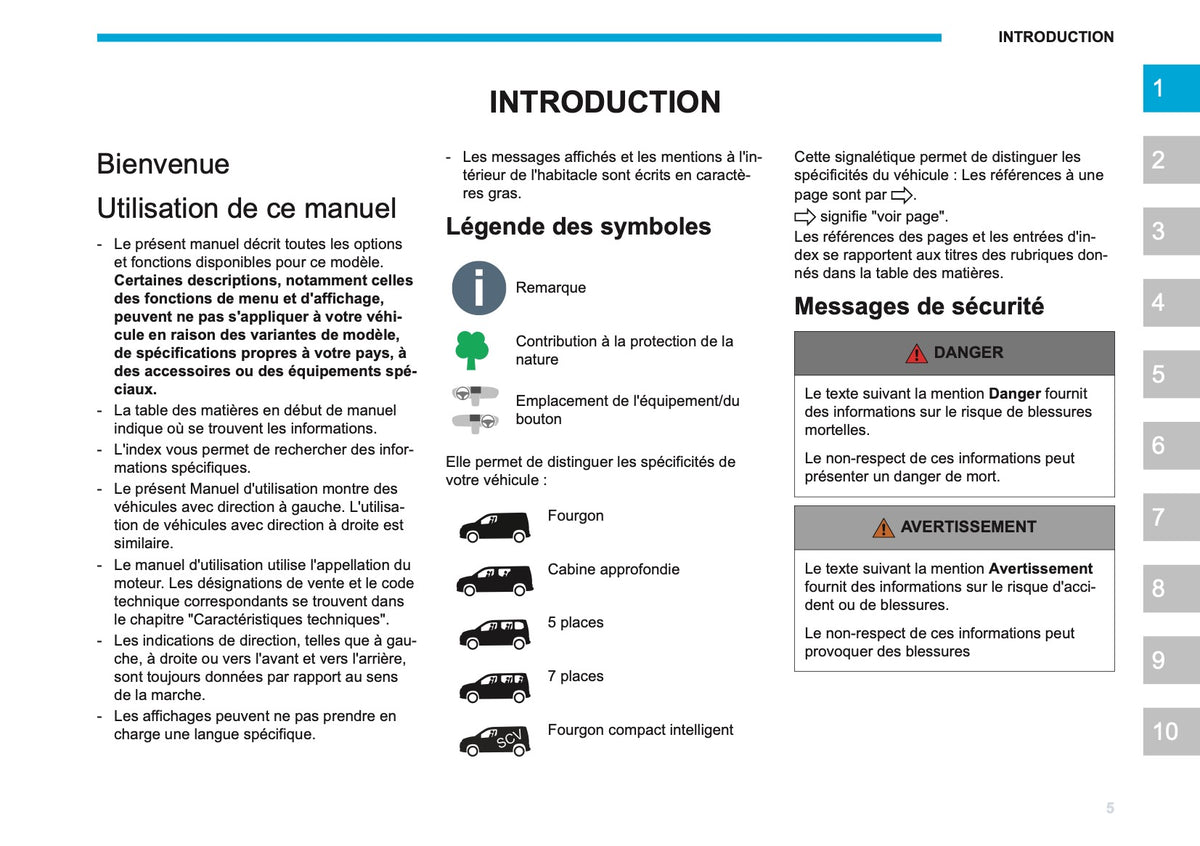 2026 Peugeot Rifter/Partner Owner's Manual | French