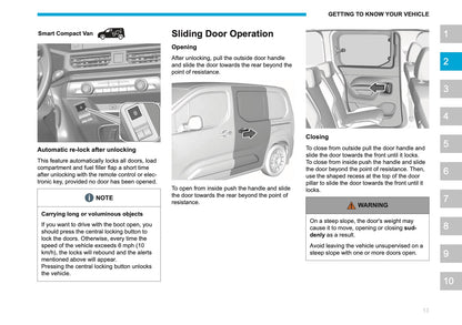 2026 Peugeot Rifter/Partner Owner's Manual | English