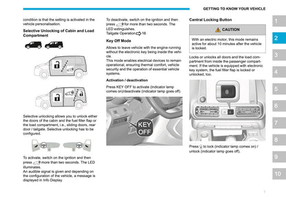 2026 Peugeot Rifter/Partner Owner's Manual | English