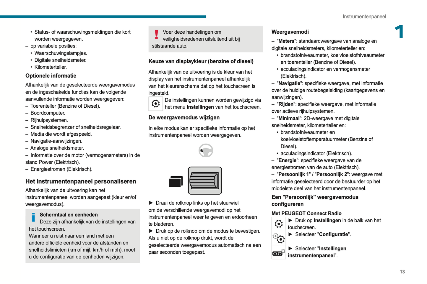 2021-2022 Peugeot Rifter/e-Rifter Partner/e-Partner Gebruikershandleiding | Nederlands