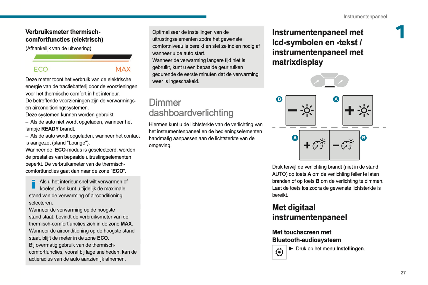 2021-2022 Peugeot Rifter/e-Rifter Partner/e-Partner Gebruikershandleiding | Nederlands