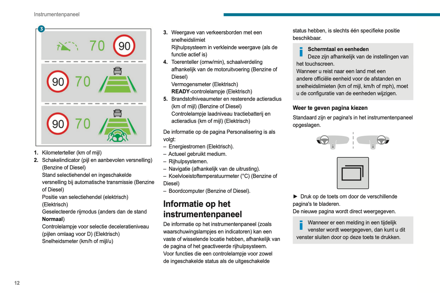 2024 Peugeot Rifter/e-Rifter/Partner/e-Partner Owner's Manual | Dutch