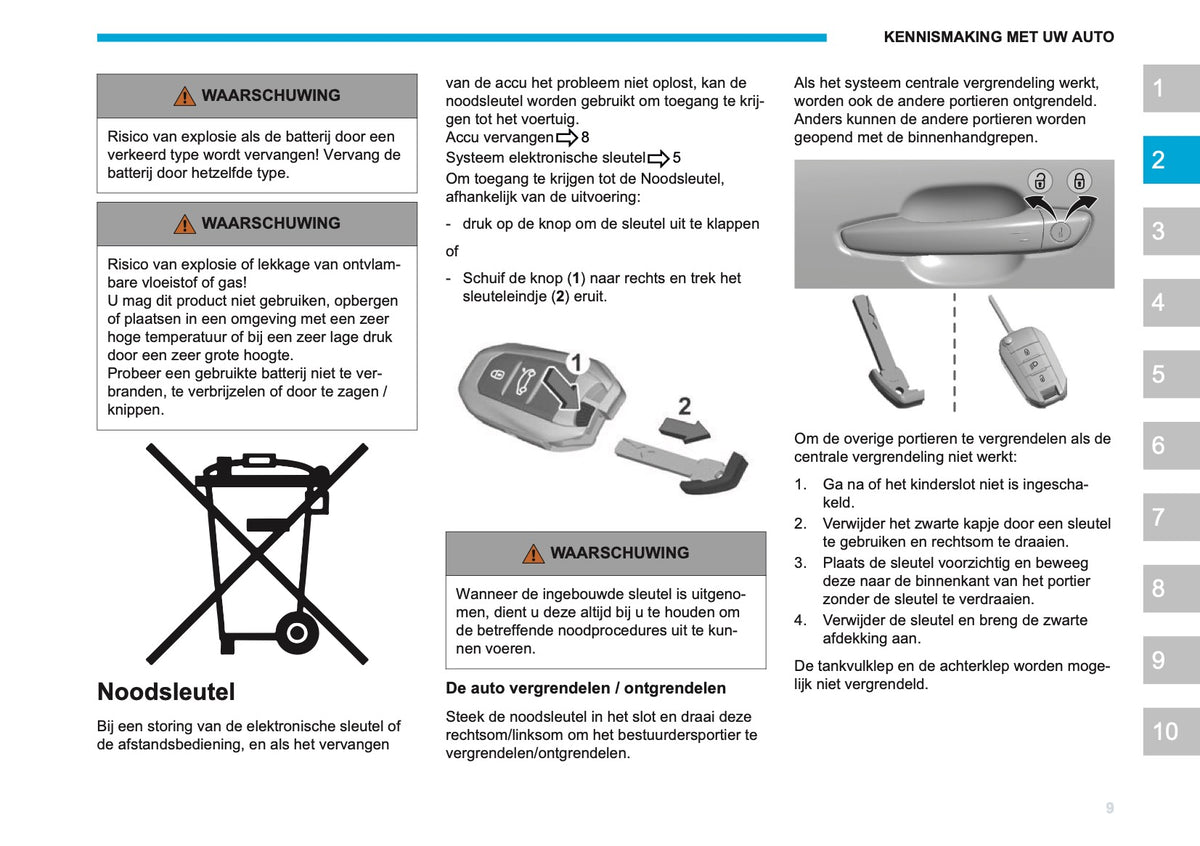 2026 Peugeot Rifter/Partner Owner's Manual | Dutch