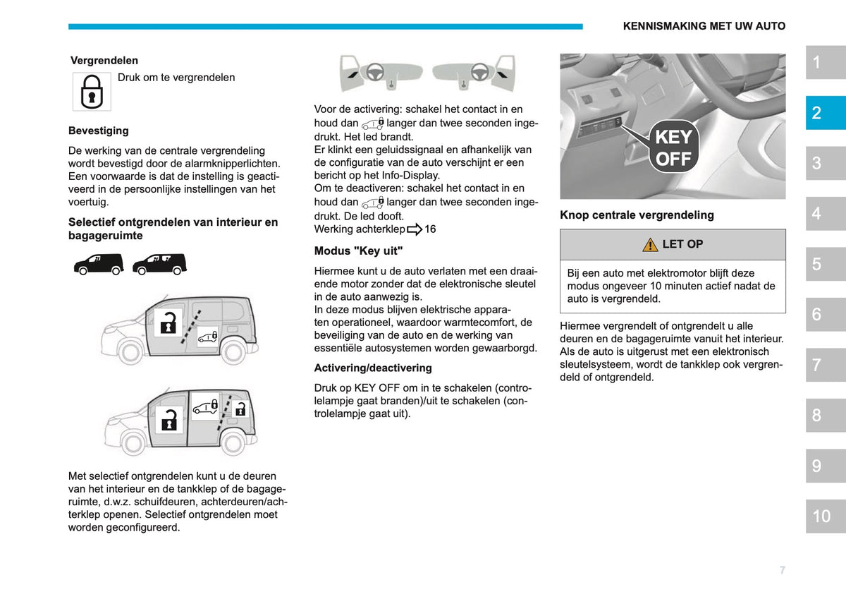 2026 Peugeot Rifter/Partner Owner's Manual | Dutch