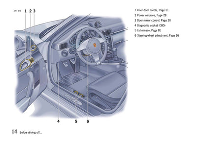 2010 Porsche 911 GT3 Owner's Manual | English