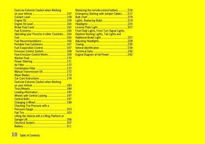 2010 Porsche 911 GT3 Owner's Manual | English