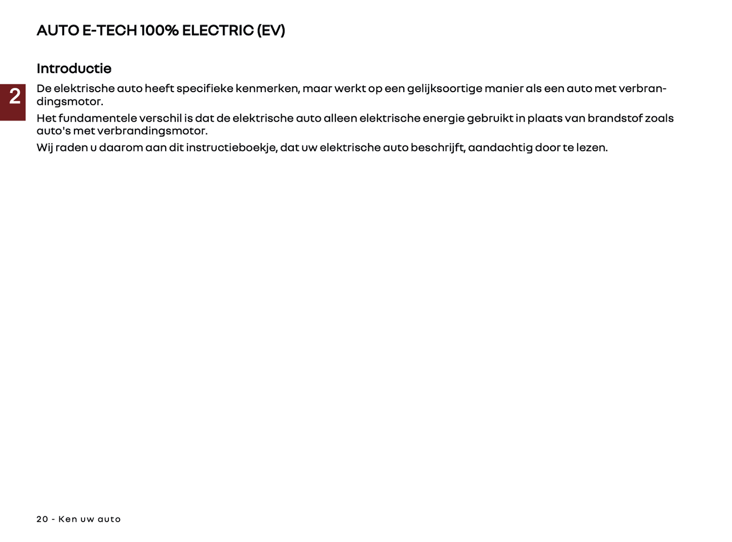 2024-2025 Renault 5 E-Tech Owner's Manual | Dutch