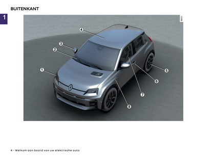 2024-2025 Renault 5 E-Tech Owner's Manual | Dutch