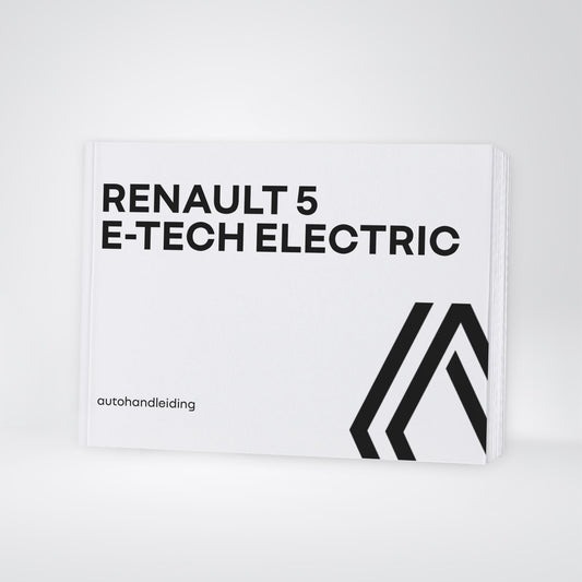 2026 Renault 5 E-Tech Electric Gebruikershandleiding | Nederlands