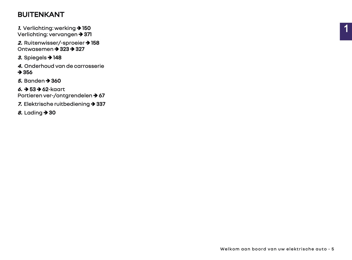 2026 Renault 5 E-Tech Electric Owner's Manual | Dutch