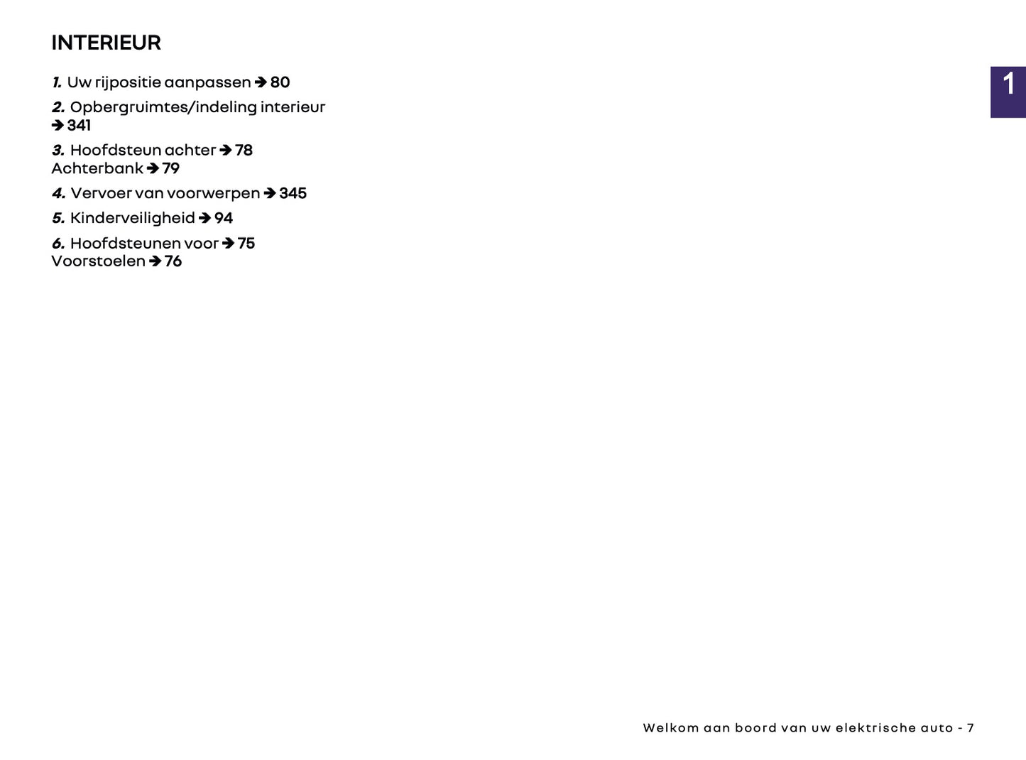 2026 Renault 5 E-Tech Electric Owner's Manual | Dutch