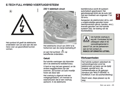 2024-2025 Renault Arkana Gebruikershandleiding | Nederlands