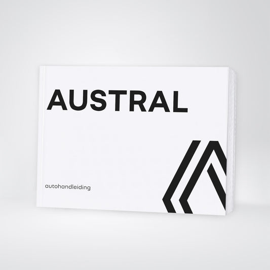 2025 Renault Austral Gebruikershandleiding | Nederlands
