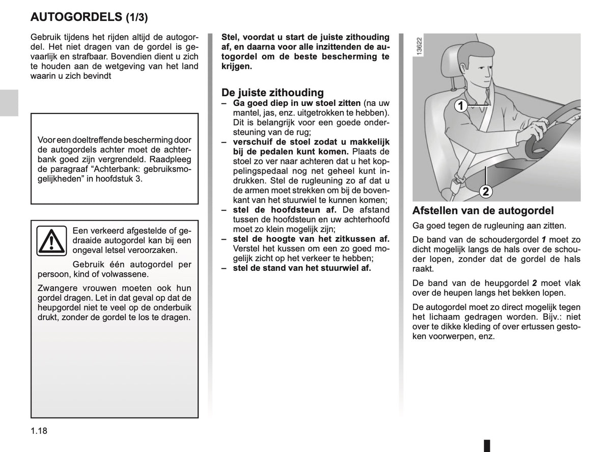 2016-2017 Renault Captur Owner's Manual | Dutch