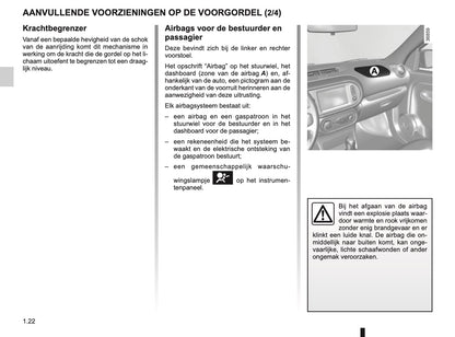 2016-2017 Renault Captur Owner's Manual | Dutch