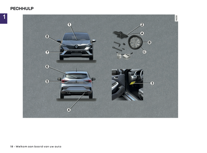 2024-2025 Renault Clio Gebruikershandleiding | Nederlands