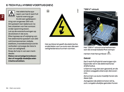 2024-2025 Renault Clio Gebruikershandleiding | Nederlands