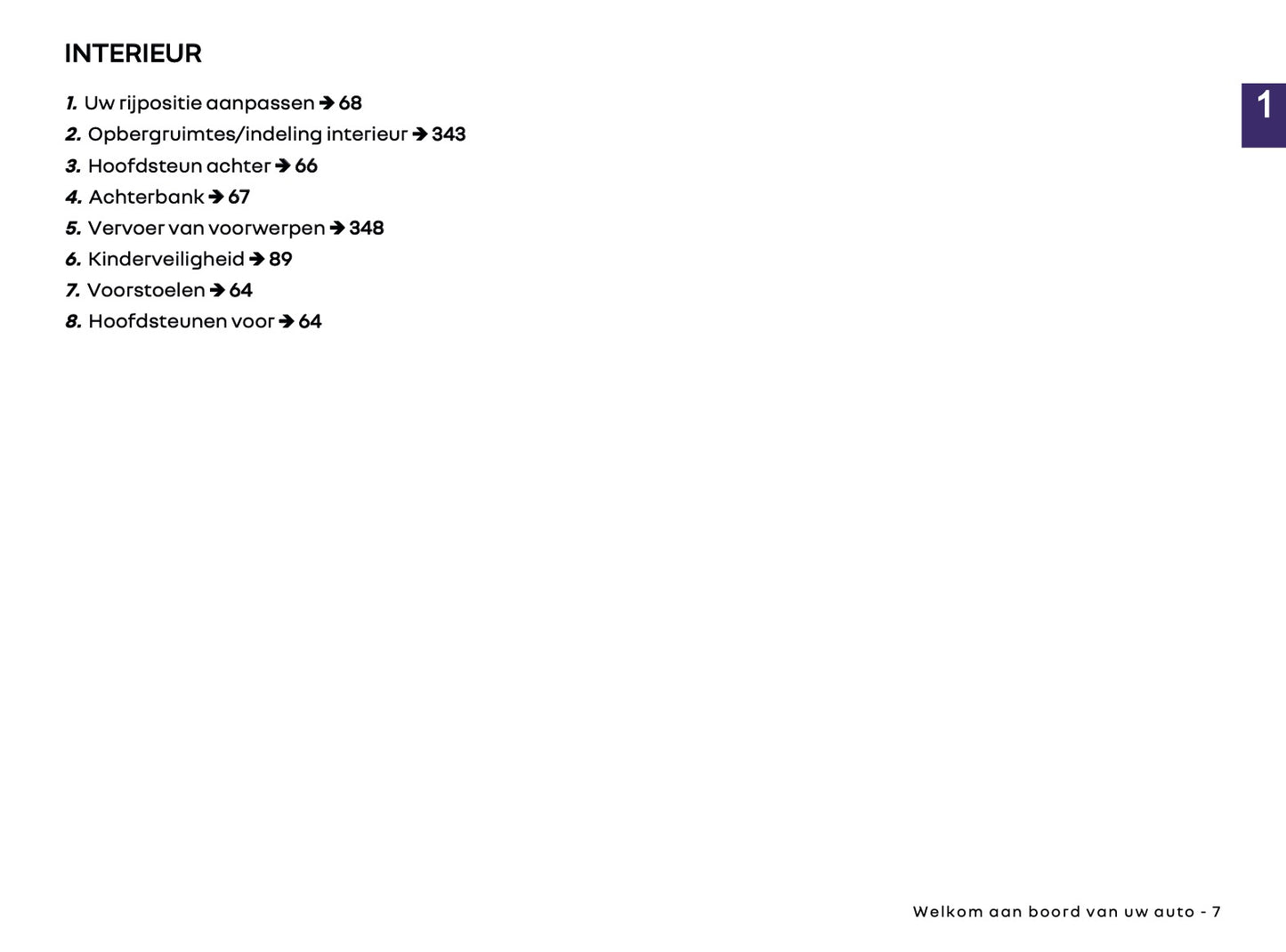 2026 Renault Clio Owner's Manual | Dutch