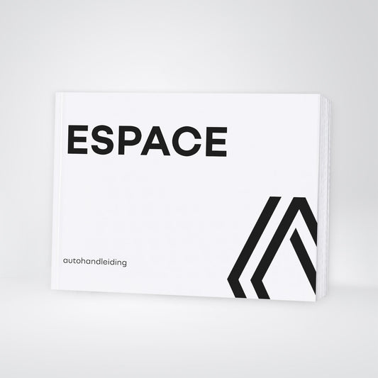 2025 Renault Espace Gebruikershandleiding | Nederlands