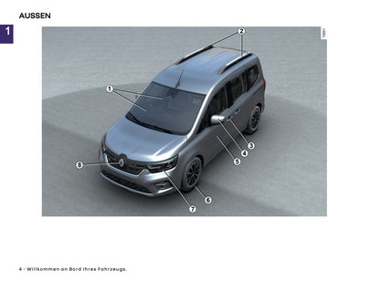 2026 Renault Kangoo E-Tech Electric Owner's Manual | German