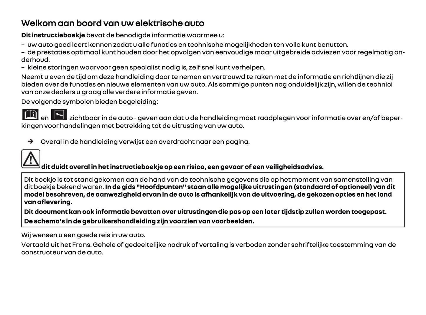 2026 Renault Kangoo E-Tech Electric Owner's Manual | Dutch