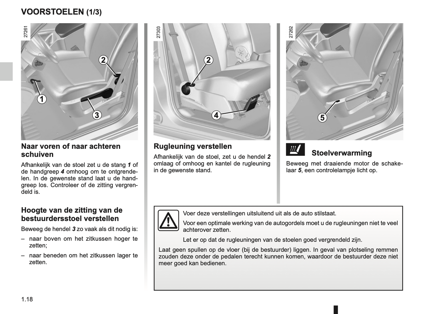 2012-2013 Renault Kangoo Owner's Manual | Dutch