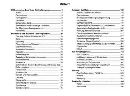 2024-2025 Renault Megane E-Tech Bedienungsanleitung | Deutsch