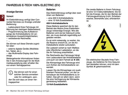 2024-2025 Renault Megane E-Tech Bedienungsanleitung | Deutsch