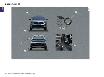 2025 Renault Rafale Bedienungsanleitung | Deutsch