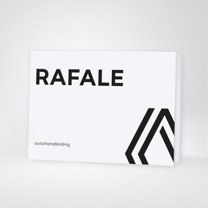 2025 Renault Rafale Gebruikershandleiding | Nederlands