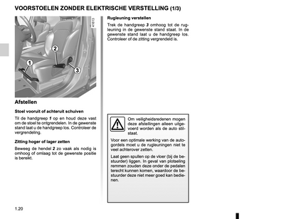 2017-2018 Renault Scenic Owner's Manual | Dutch