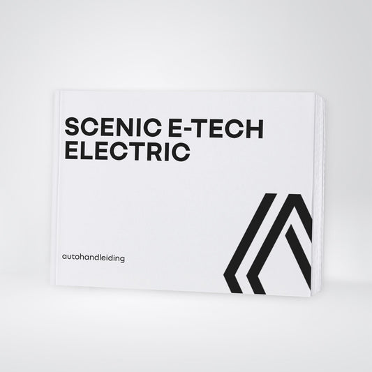 2025-2026 Renault Scenic E-Tech Electric Gebruikershandleiding | Nederlands