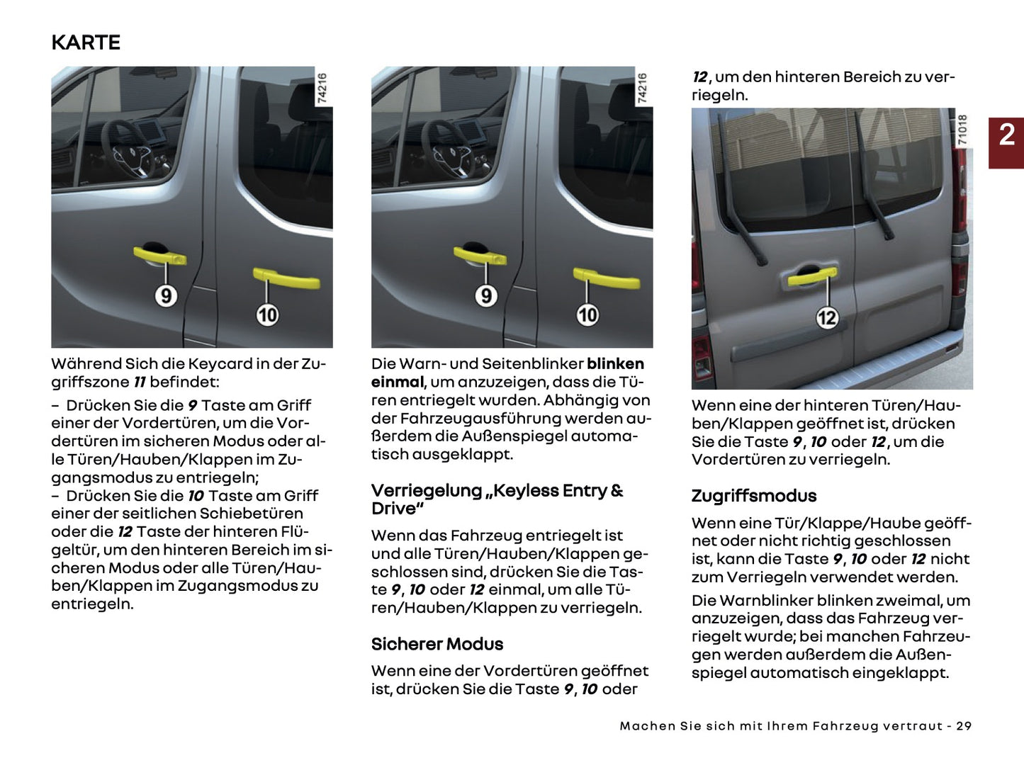 2025-2026 Renault Trafic Owner's Manual | German