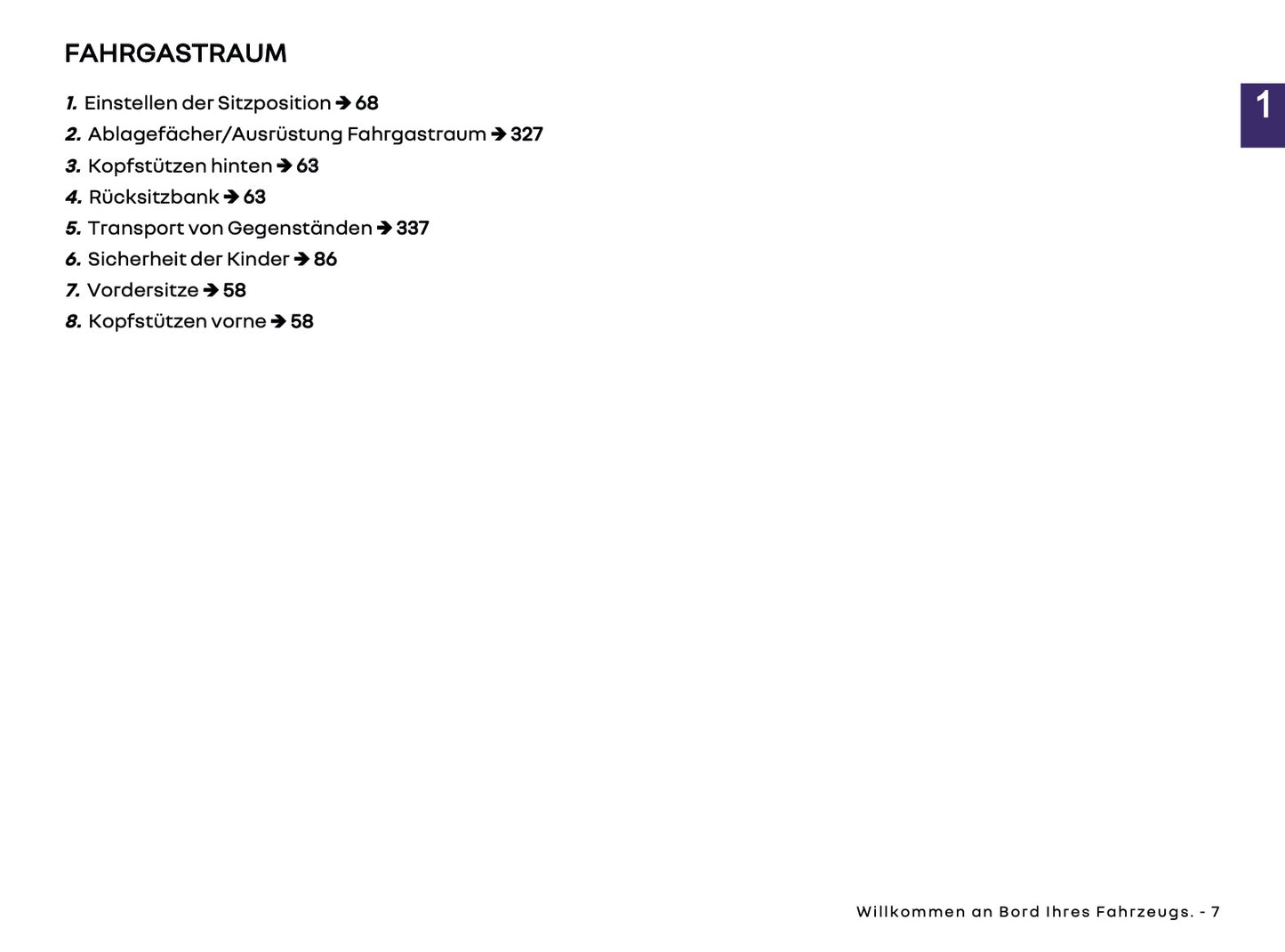 2025-2026 Renault Trafic Owner's Manual | German