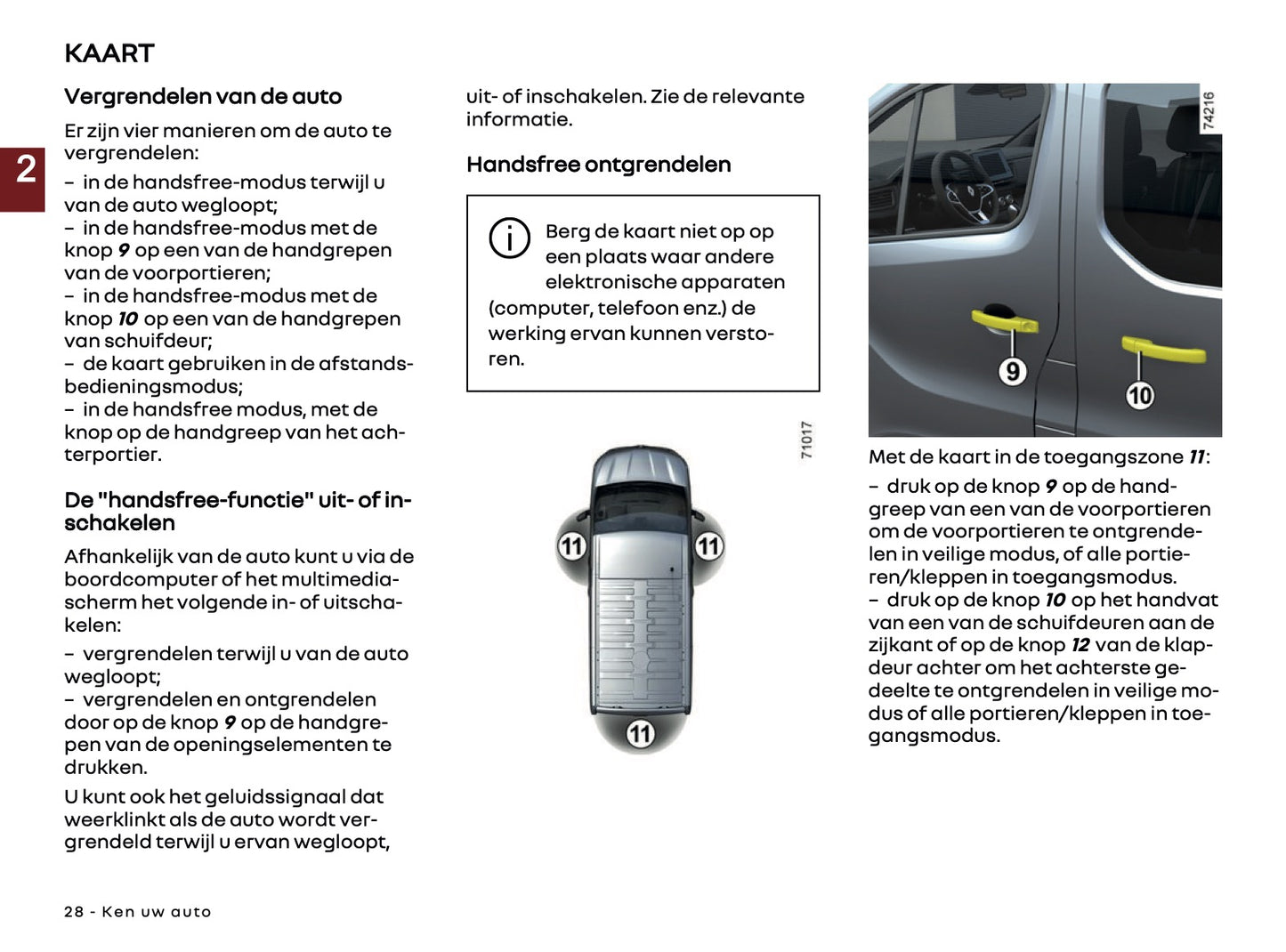 2025-2026 Renault Trafic Owner's Manual | Dutch