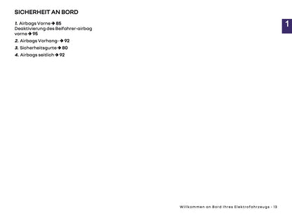 2025-2026 Renault Twingo E-Tech Electric Owner's Manual | German