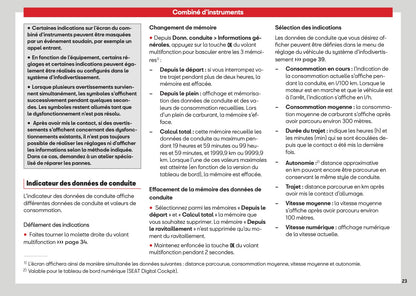 2026 Seat Arona Manuel du propriétaire | Français