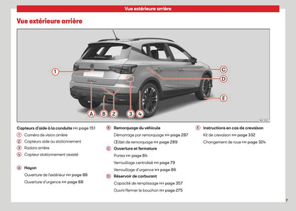 2026 Seat Arona Manuel du propriétaire | Français