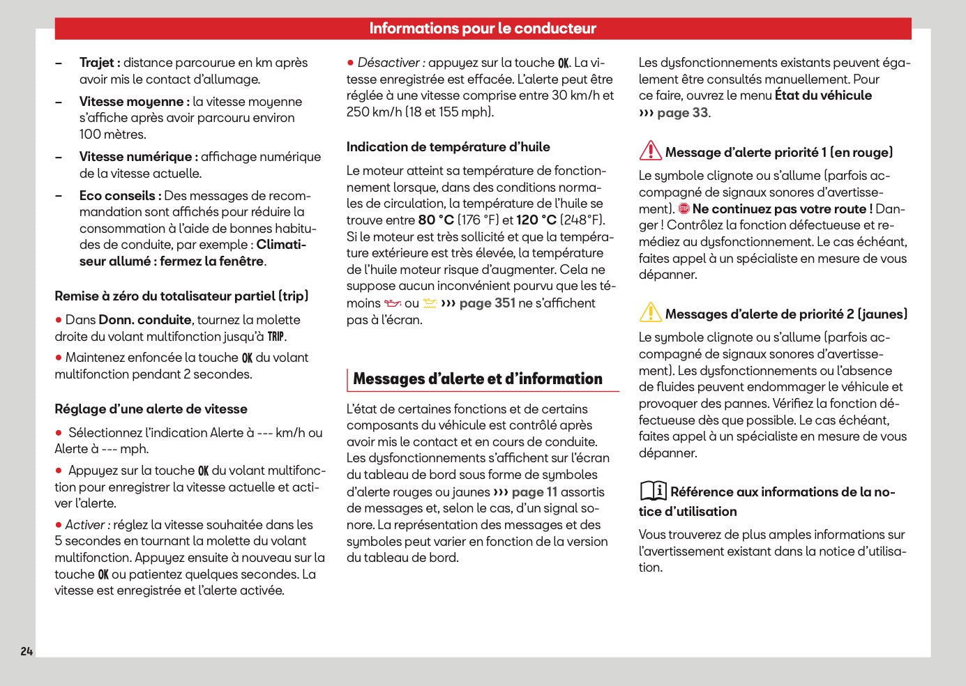 2026 Seat Ateca Manuel du propriétaire | Français
